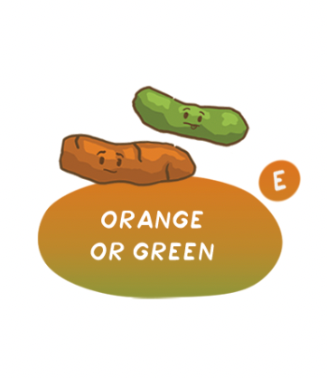 ORANGE OR GREEN